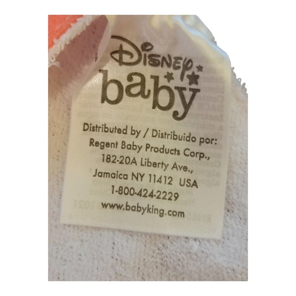 Disney Baby Minnie‎ Mouse Bibs 4 Pack 0 Plus Months Adjustable Neckline